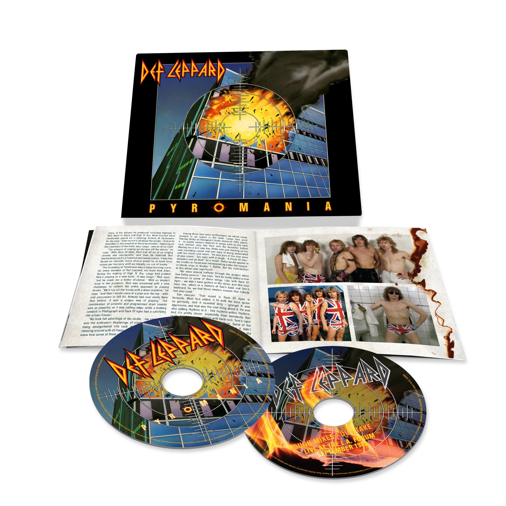 Pyromania 40th Anniversary - 2CD SET